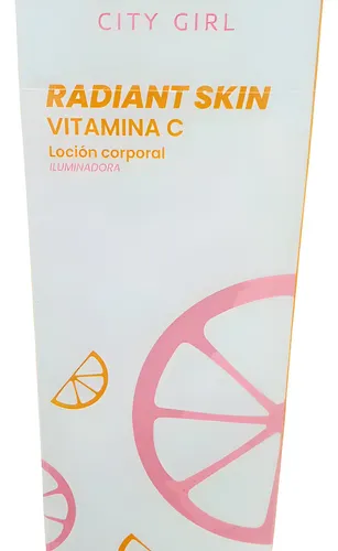 City Girl Loción Corporal Iluminadora Con Vitamina C 300 Ml