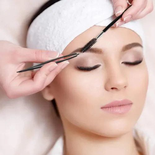 Kit 7pzs Pinzas Para Cejas Profesionales Con Tijera
