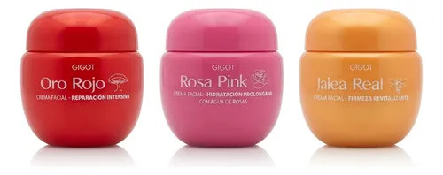 Set 3 Cremas Faciales Gigot De 100ml C/u