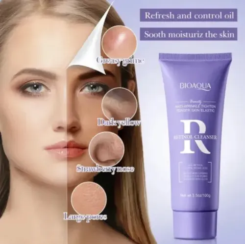 Jabón Facial Retinol Bioaqua Momento De Aplicación Día/noche Tipo De Piel Todo Tipo De Piel