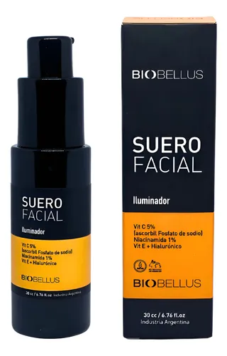 Suero Facial Iluminador Vitamina C 30ml Biobellus