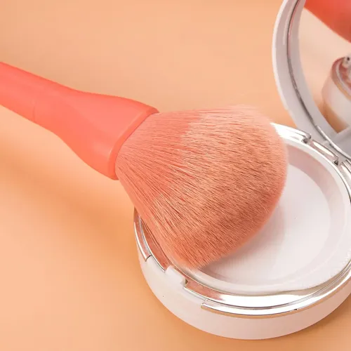Set De Brochas De Maquillaje Candy, Base Facial, Sombra De O