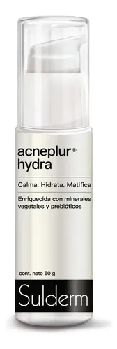 Sulderm Acneplur Crema Hidratante Facial Niacinamida Matificante 50g