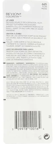 Delineador De Labios Rev C/stay En Ciruela