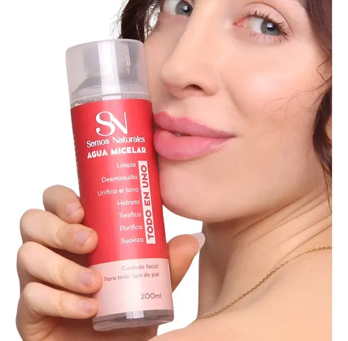 Agua Micelar Desmaquillante Hidratante Iluminadora