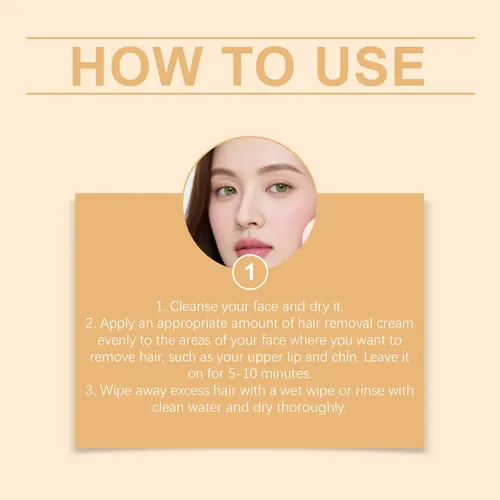 Depilación Facial Para Mujeres, Suave Para Rostro Y Labios