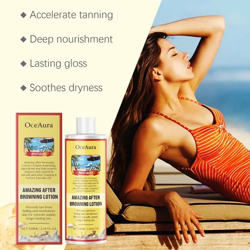 Loción Oceaura Body Glow Care, Suave, Nutritiva E Hidratante