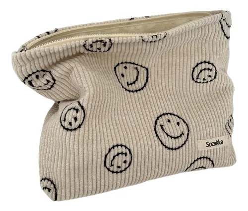 Women’s Travel Makeup Bag, Beige Organizer