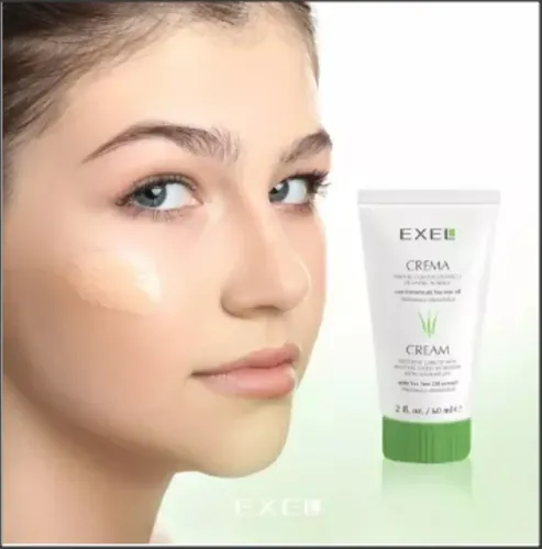 Crema Para Pieles Acneicas Exel Con Extracto Tea Tree Oil