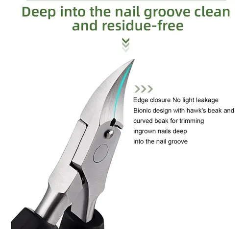 Sharp Eaglenose Nail Pliers Angled Nail Groove Trimming Tool
