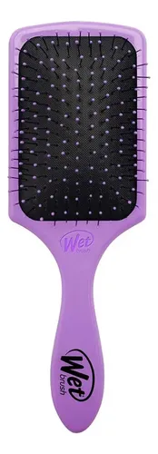 Paddle Detangler Brush, Cepillo Húmedo, Morado, Para Cabello