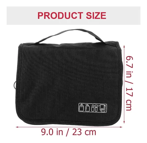 Neceser Portátil, Práctico Bolso De Maquillaje, Gancho Para