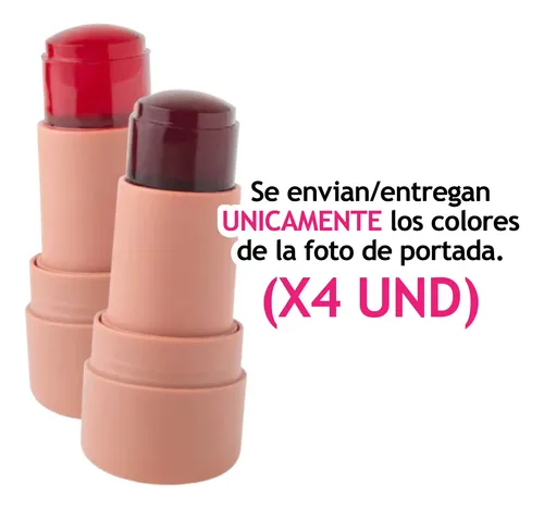 Labiales Líquidos Set Tintas Para Labios Mejillas Dapop