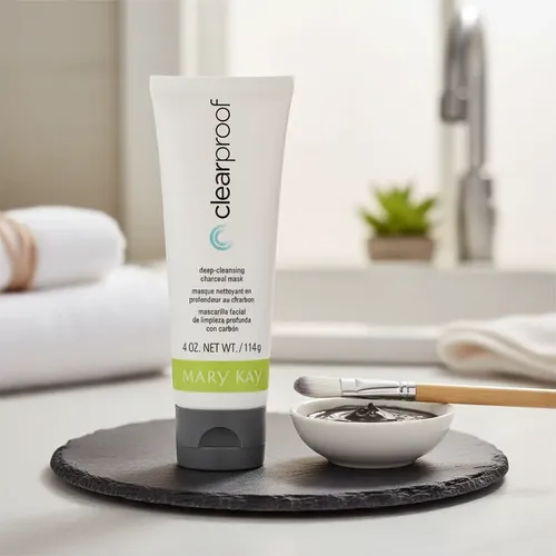 Mascarilla Facial De Limpieza Profunda Con Carbon Mary Kay
