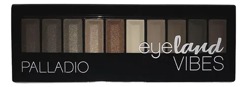 Paleta De Sombras Eyeland Vibes X10gr Palladio