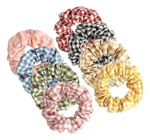 8 Unids/set Lazos Elásticos Bandas For El Cabello A .