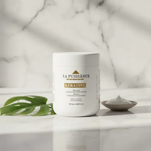 Máscara Capilar La Puissance Keratina Cabello Dañado X 500ml