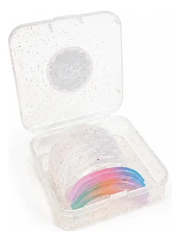 Bigudies Lifting Anatómicos Soft Frozen Con Glitter
