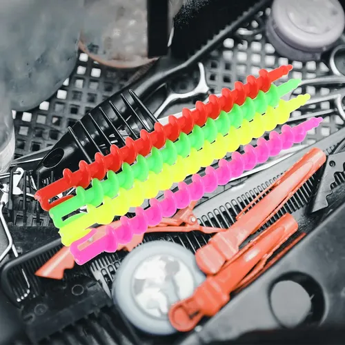 52 Varillas De Plástico En Espiral Para El Pelo, Peluquería,