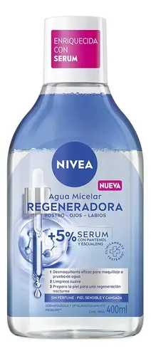 Nivea Agua Micelar Regeneradora Enriquecida Con Sérum Piel S