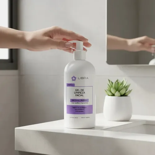 Gel Limpieza Facial Piel Grasa Niacinamida X 500 Ml Libra Momento de aplicación Día/Noche