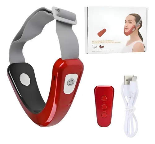 Mascara Facial Electroestimulación Menton Reductora Papada
