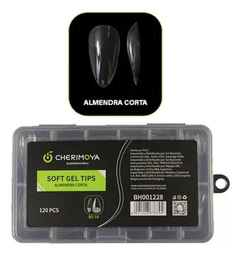 120 Tips Para Soft Gel Varios Modelos Prelimados Cherimoya
