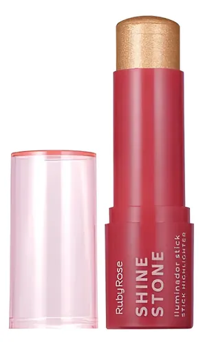 Iluminador En Stick Shine Stone Ruby Rose Pearly