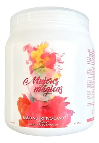 Baño De Crema Nutritivo Candy 1kg Mujeres Mágicas