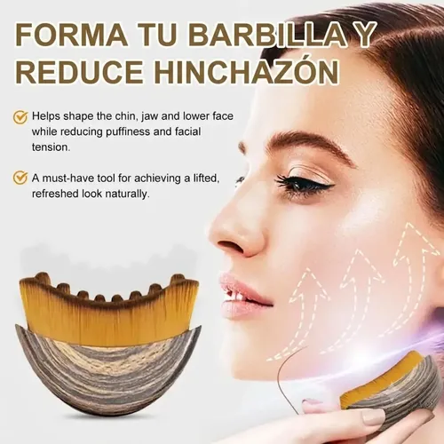 Cepillo Facial Masajeador Drenaje Linfático Con Estuche