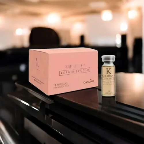 Ampollas Keratina + Repair System Ossono Caja De 12 X 15ml