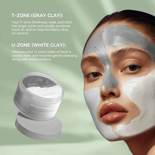 Mascarilla Limpiadora De Arcilla Wnp Duo Con Niacinamida Y Á