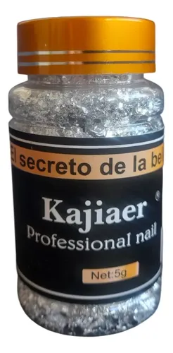 Pote Papel Foil Aluminio Para Uñas Nail Art Decoración