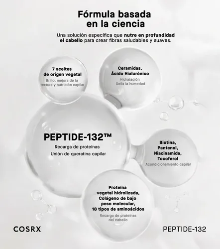 Cosrx Tratamiento Capilar Intensivo Peptide 132 Hair 120ml
