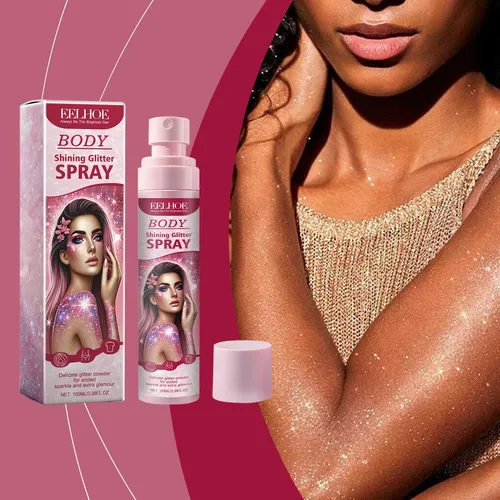 Spray Eelhoe Stage Makeup Con Purpurina, Para Enfermedades De Mej