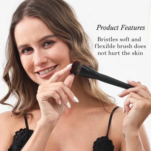 Set De Brochas De Maquillaje Zamel 26 Piezas Premium Negro C