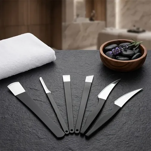 Cuchillo De Acero Inoxidable Para El Cuidado De Los Pies Par