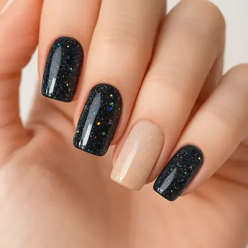 Top Coat Glitter Esmalte Semipermanente Pink Mask Manicura