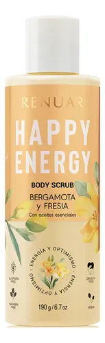 Renuar Exfoliante Corporal Bergamota Y Fresia Happy Energy