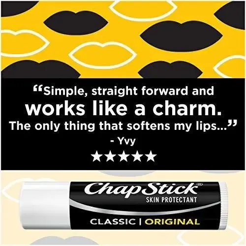 Tubo De Bálsamo Labial Protector De Piel Chapstick Classic