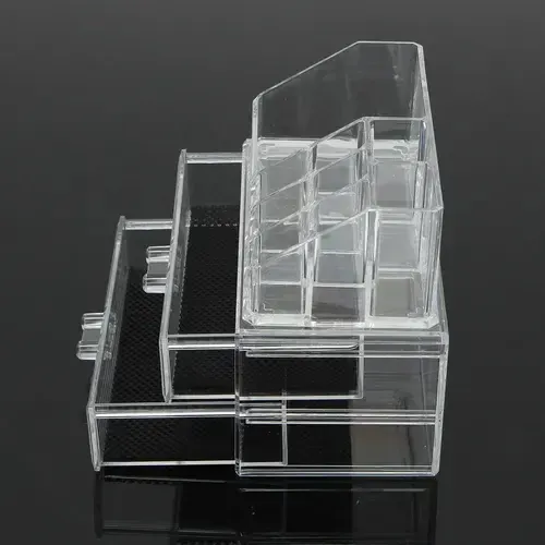 Organizador Cajon Maquillaje Oficina Acrílico Transparente C