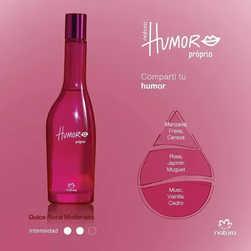 Perfume Fragancia Femenino Humor Propio 75 Ml Natura