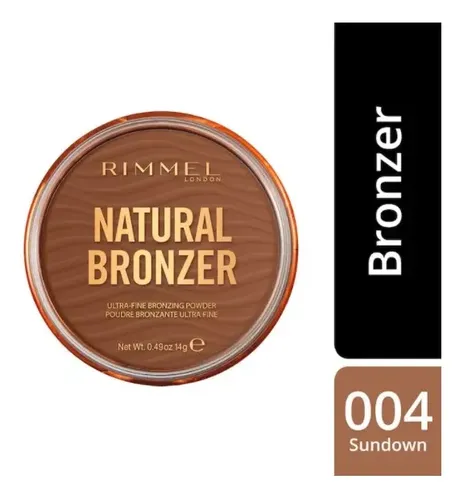 Rimmel Natural Bronzer Polvo Compacto Mate Tono 004