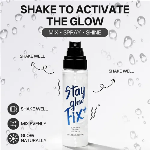 Setting Spray Fijador De Maquillaje Mytend Blue 3.4 Oz
