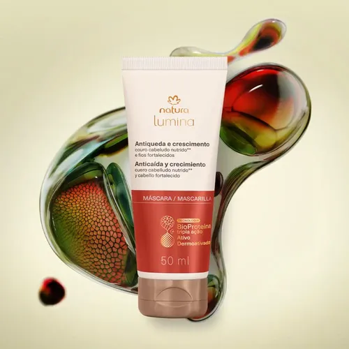 Máscara Antiquiebre Anticaída Y Crecimiento Lumina 50 Ml