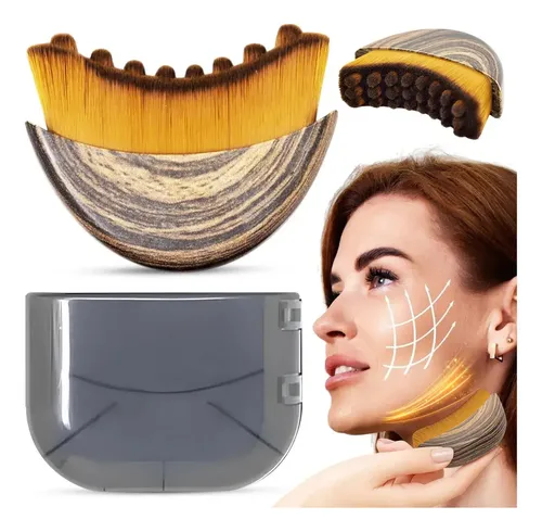 Cepillo Linfático Para Contorno Facial Y Corporal (1 Unidad)