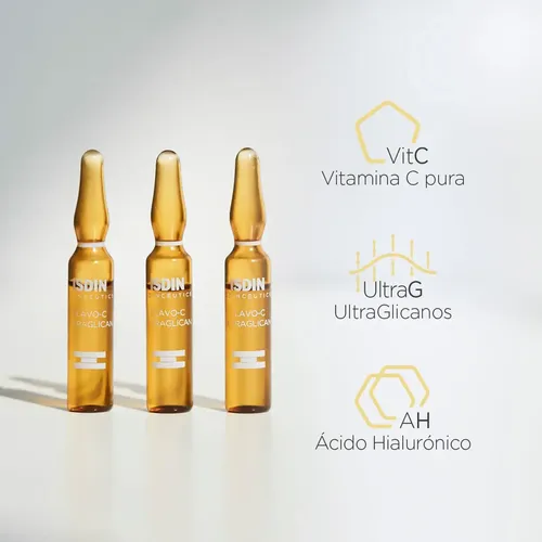 Pack X10 Ampollas Isdinceutics Flavo C Ultraglican Vitamina C