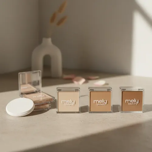 Polvo Compacto Para Fijar El Maquillaje Sellador Powder Mely