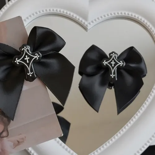 2x Pinza De Pelo Fairy Balletcore Gothic Con Cinta
