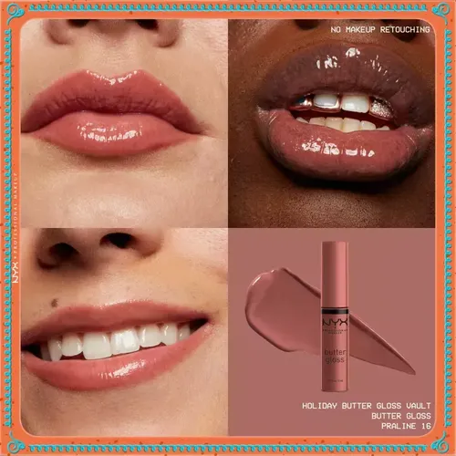 Nyx Butter Gloss Brillo Labial Vault Set 10 Gloss